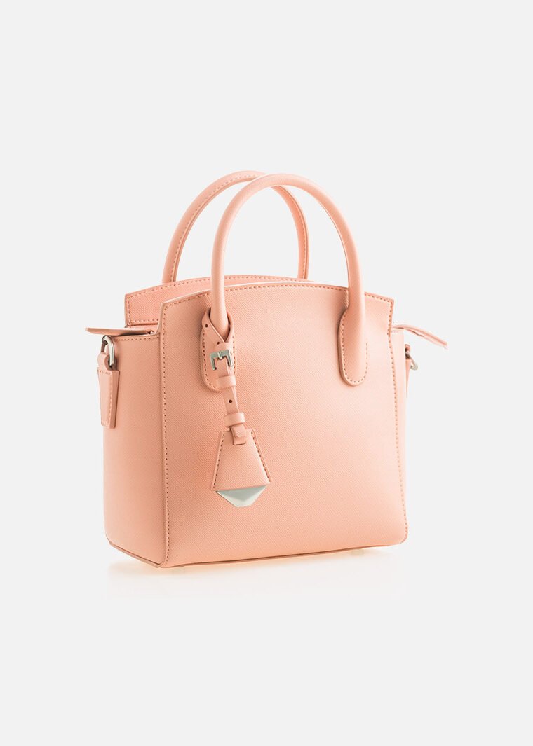 Simple Pink Crossbody Bag